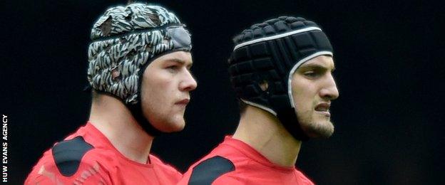 Dan Lydiate and Sam Warburton