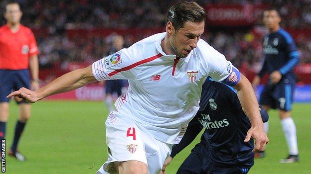 Sevilla defender Timothee Kolodziejczak