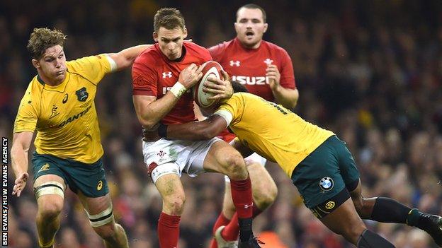 Liam Williams suffered his initial injury during Wales' autumn international series