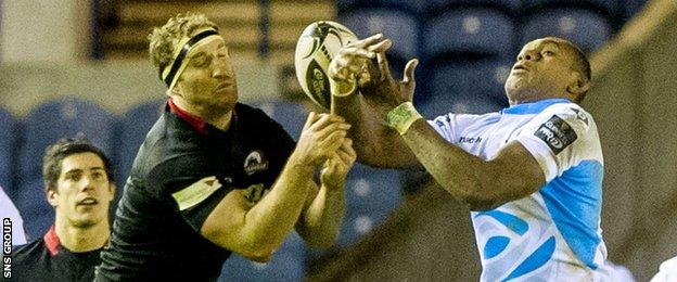 Edinburgh beat Glasgow in the last Murrayfield meeting