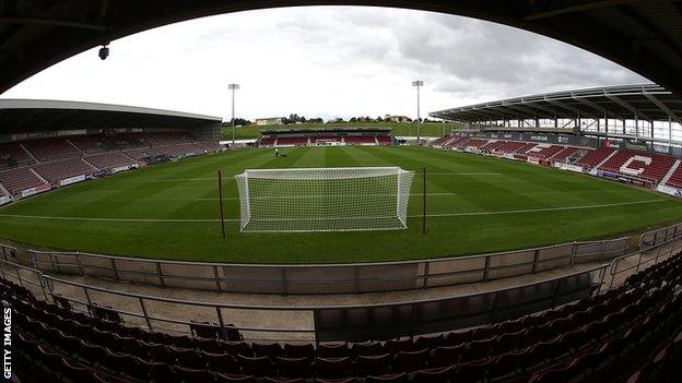 Northampton Town's Sixfields Stadium