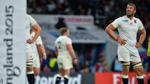 England captain Chris Robshaw looks back in anger