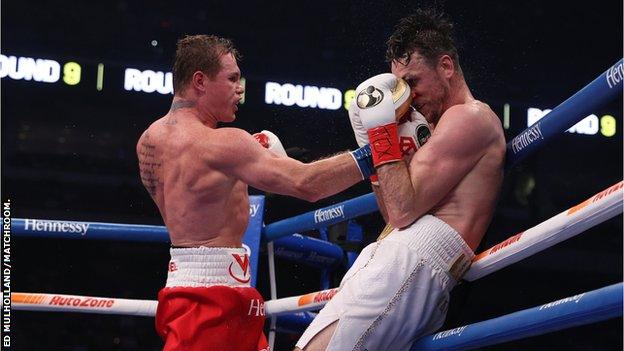 Saul Alvarez v Callum Smith