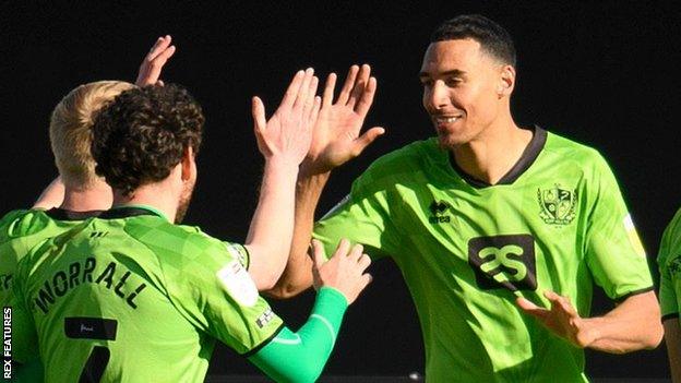 Kurtis Guthrie celebrates a goal