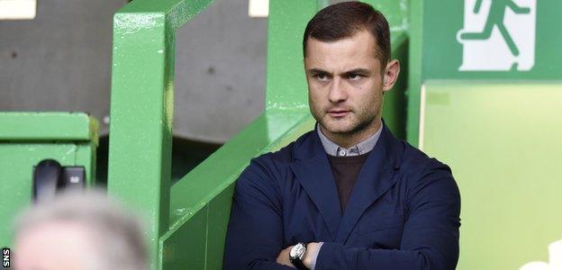 Shaun Maloney watched Celtic against Rosenborg