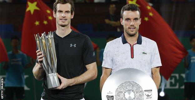 Andy Murray and Roberto Bautista Agut