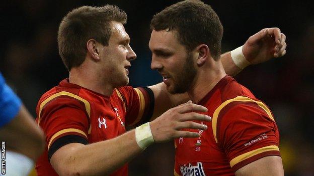 Dan Biggar and George North