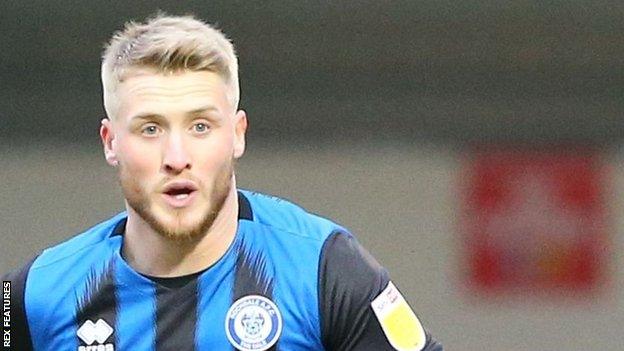 Stephen Humphrys scored twice against Wigan Athletic for Rochdale last season