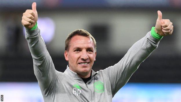 Celtic manager Brendan Rodgers