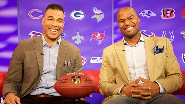 Jason Bell and Osi Umenyiora