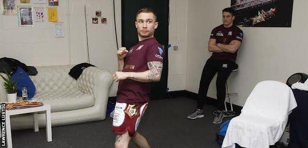 Northern Ireland boxer Carl Frampton