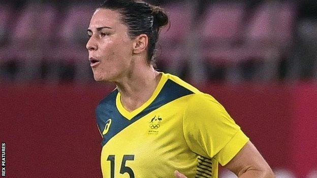 Emily Gielnik has scored 10 times in 43 international appearances for Australia