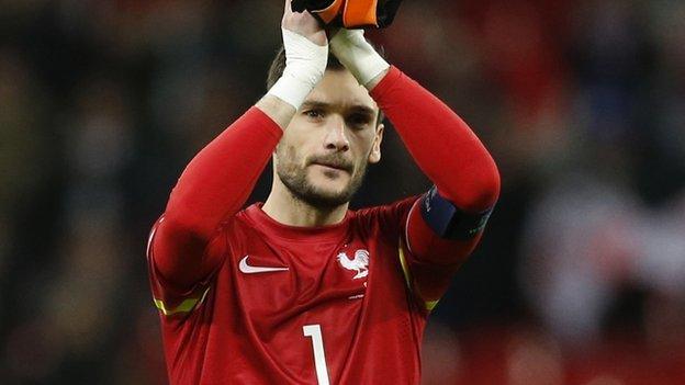 France captain Hugo Lloris