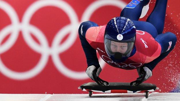 Jerry Rice at the 2018 Winter Olympics