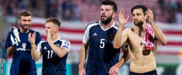 Scotland opened the World Cup qualifying campaign with a big win in Malta