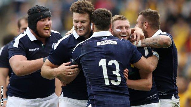 Scotland enjoyed wins over Australia and Italy over the summer