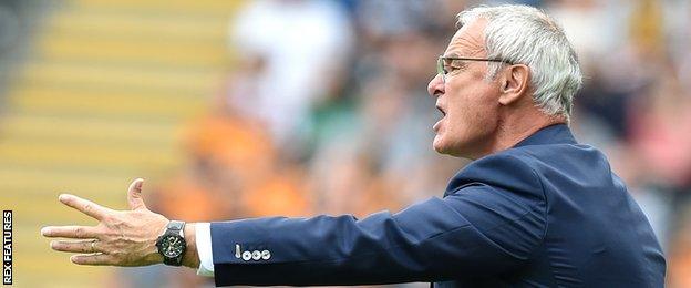 Leicester manager Claudio Ranieri