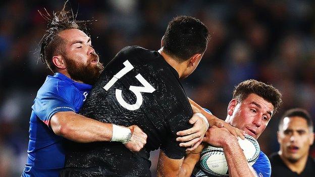 Samoa lost heavily to New Zealand