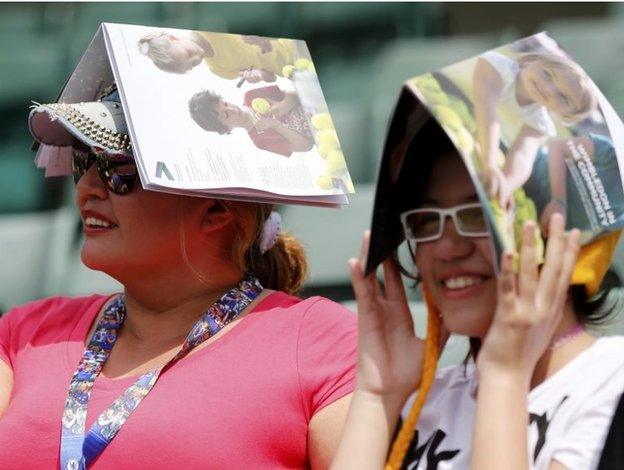 Fans at Wimbledon on 1 July