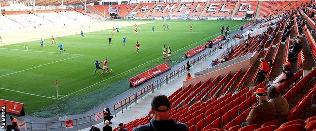 Blackpool fans