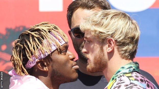 KSI and Logan Paul