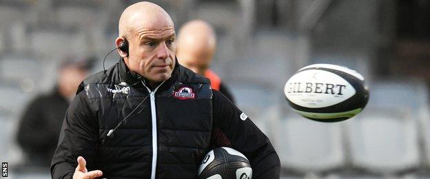 Edinburgh coach Richard Cockerill