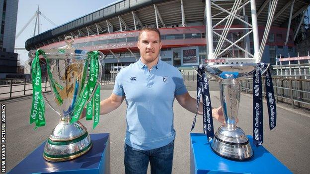 Gethin Jenkins won both European club trophies during his career
