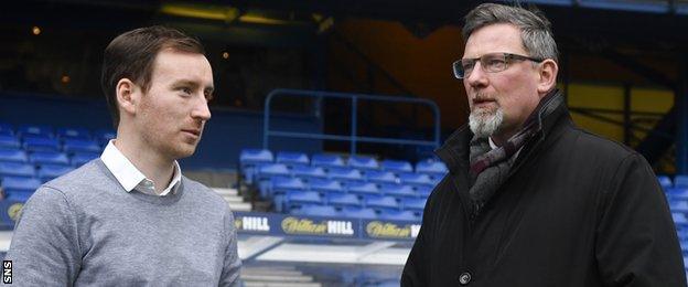 Ian Cathro and Craig Levein