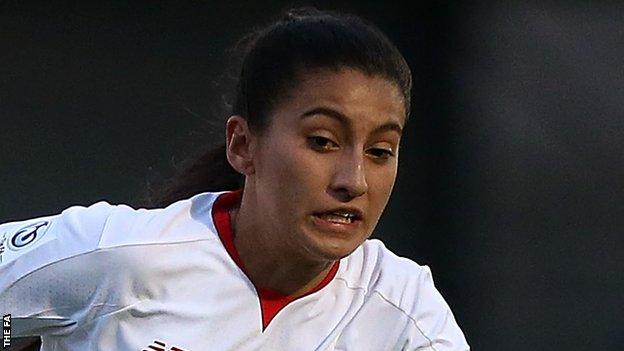 Liverpool Ladies defender Maz Pacheco