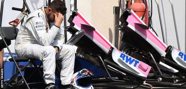 Force India engineer