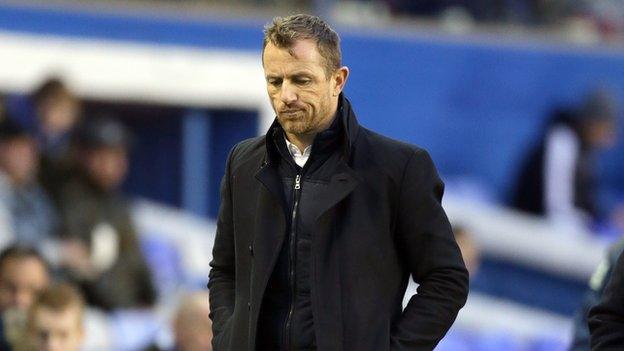 Birmingham City manager Gary Rowett