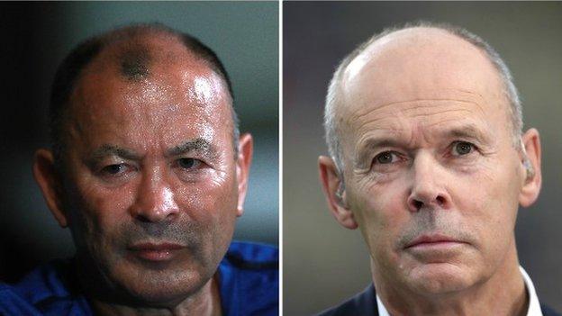 Eddie Jones and Clive Woodward