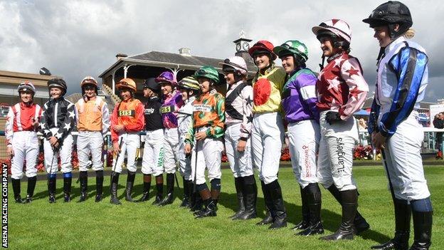 Silk Series jockeys