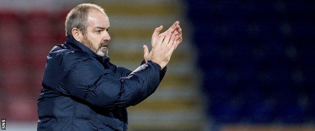 Kilmarnock manager Steve Clarke