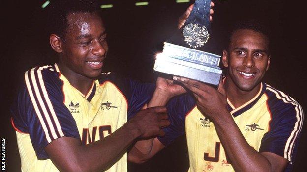 Michael Thomas and David Rocastle