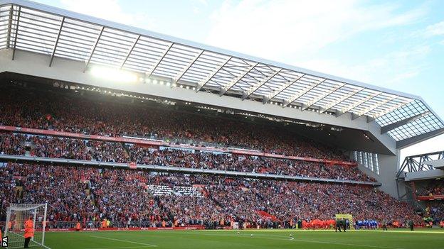 Anfield's Main Stand