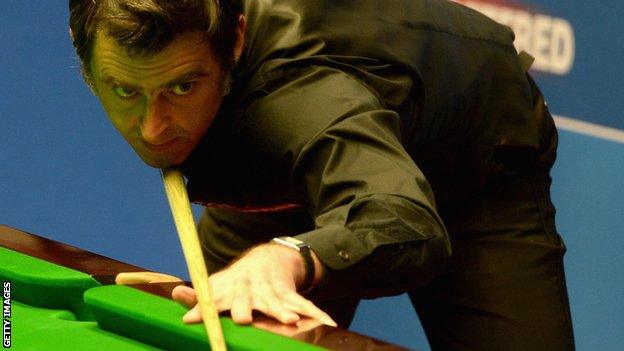 O'Sullivan last won the world title in 2013