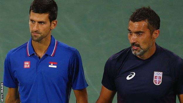 Novak Djokovic & Nenad Zimonjic