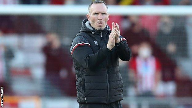 Lincoln City boss Michael Appleton