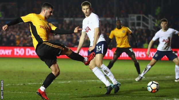 Tottenham needed a late Harry Kane equaliser to earn a replay when they travelled to Rodney Parade in January 2018