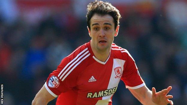 Middlesbrough striker Kike