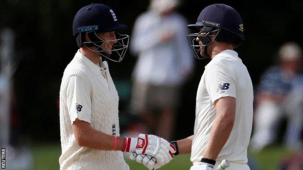 Joe Root and Dawid Malan