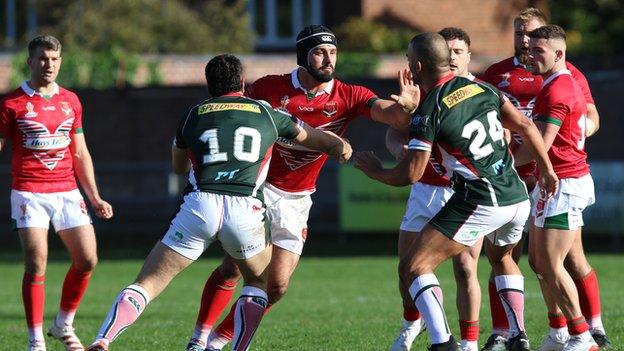 Wales rugby league against Lebanon