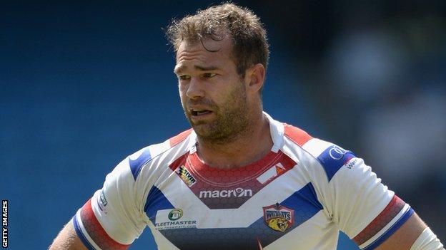 Wakefield Wildcats prop Scott Anderson