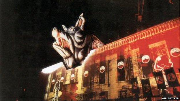 Iconic pig from The Wall concert