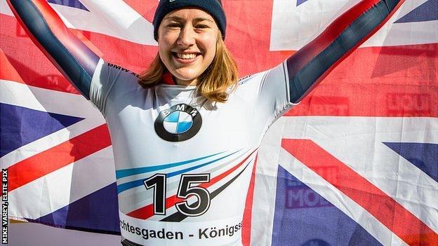 Lizzy Yarnold has won World, European and Olympic golds