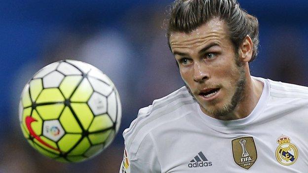 Real Madrid forward Gareth Bale