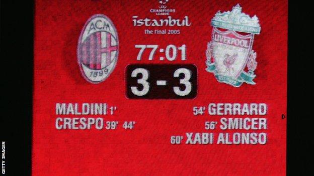 Liverpool won Europe's top competition for a fifth time with victory in Istanbul