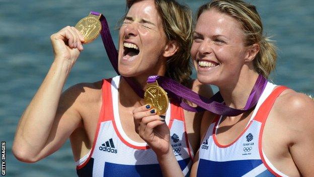 Katherine Grainger and Anna Watkins