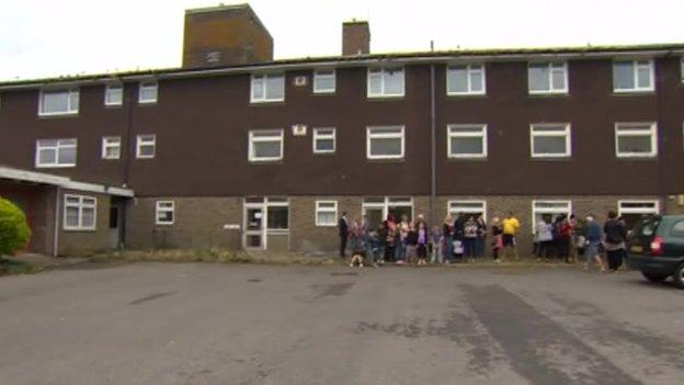 Disused Ladesfield Care Home